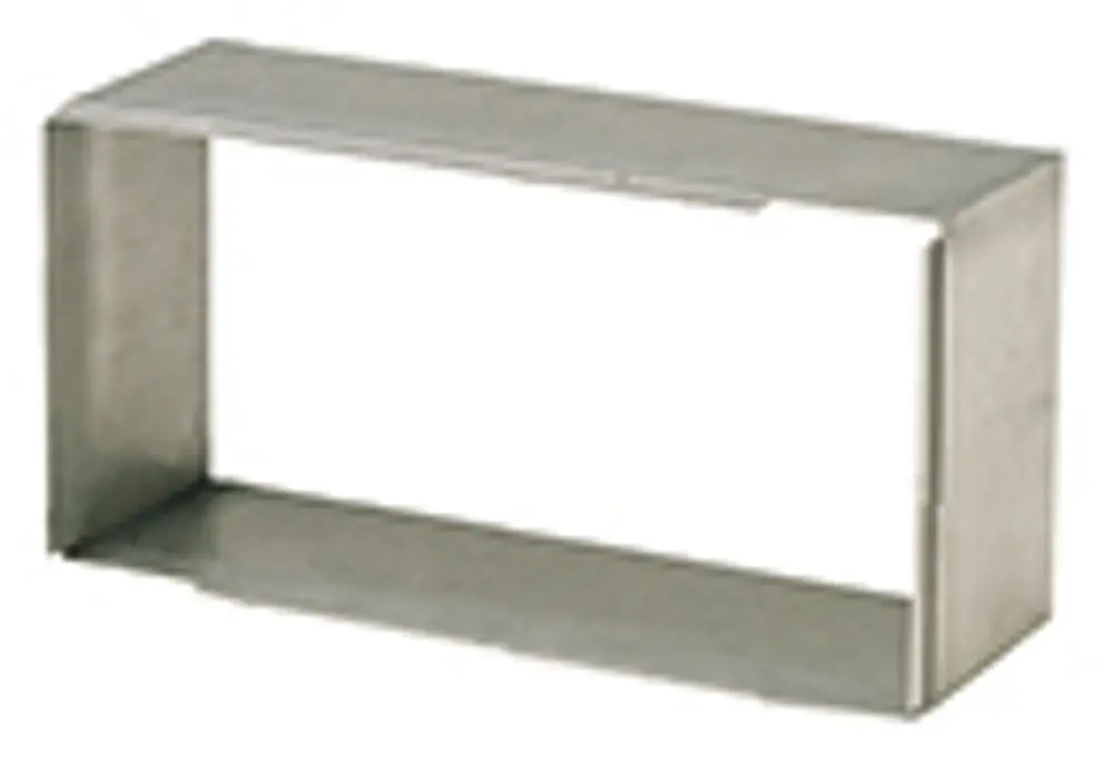 Fliesenausgleichsrahmen aus Metall, rechteckige Form, hält Fliesen in Position, geeignet für Fliesenarbeiten, von der Marke Grünbeck.